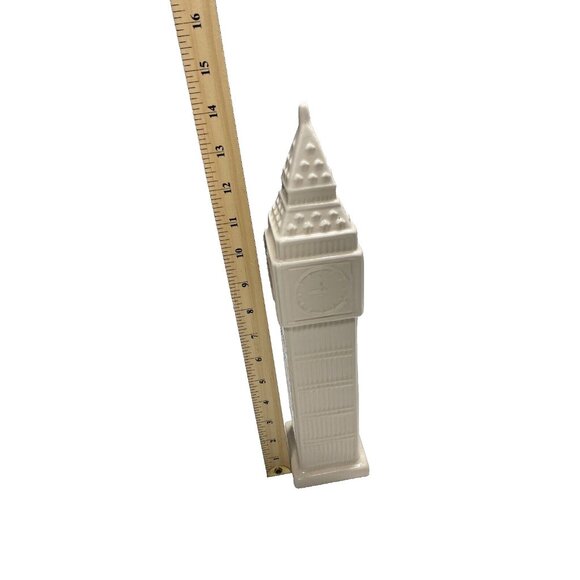 Tower Decor Creamy / White AS IS Crackling Defect Display Accent Home Decor - Picture 3 of 16